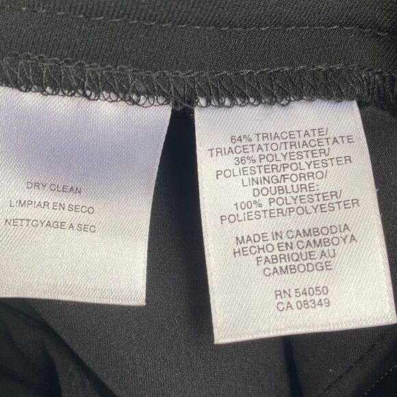 Jones New York NWT Platinum Dress Pants Business Classic Trousers Capsule L/ 12 - Picture 4 of 5